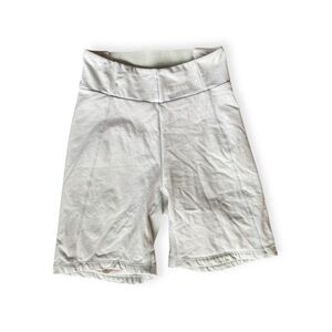 GYMSHARK biker shorts gray athletic small